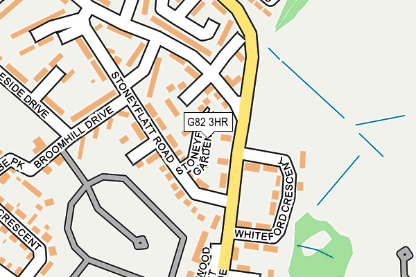 G82 3HR map - OS OpenMap – Local (Ordnance Survey)