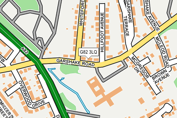 G82 3LQ map - OS OpenMap – Local (Ordnance Survey)