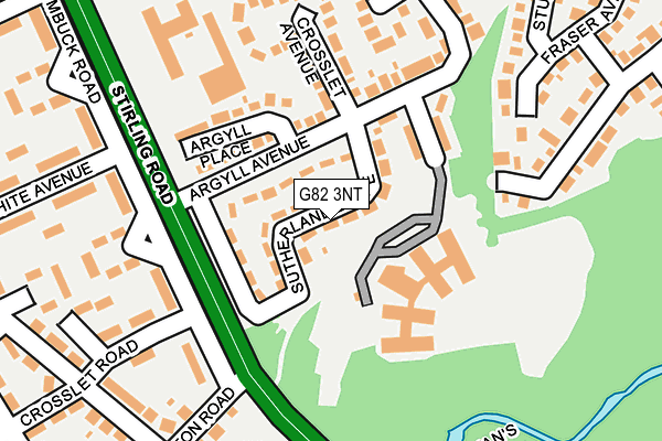 G82 3NT map - OS OpenMap – Local (Ordnance Survey)