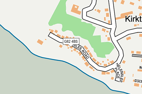 G82 4BS map - OS OpenMap – Local (Ordnance Survey)