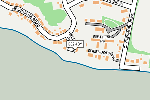 G82 4BY map - OS OpenMap – Local (Ordnance Survey)