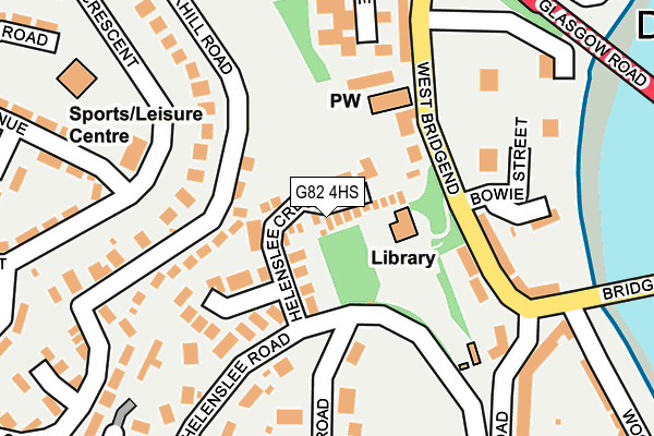 G82 4HS map - OS OpenMap – Local (Ordnance Survey)