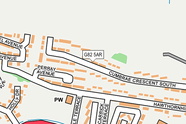 G82 5AR map - OS OpenMap – Local (Ordnance Survey)