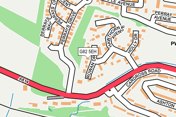G82 5EH map - OS OpenMap – Local (Ordnance Survey)