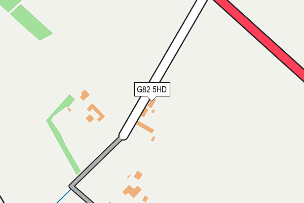 G82 5HD map - OS OpenMap – Local (Ordnance Survey)