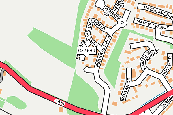 G82 5HU map - OS OpenMap – Local (Ordnance Survey)