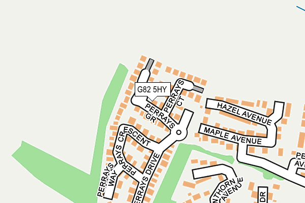G82 5HY map - OS OpenMap – Local (Ordnance Survey)