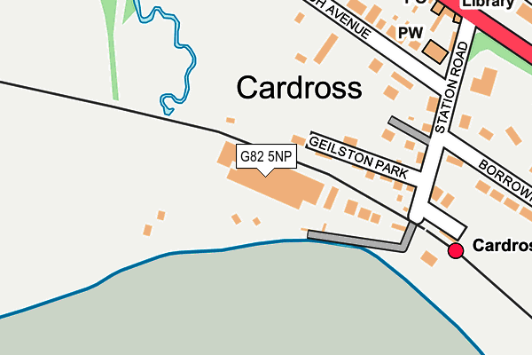 G82 5NP map - OS OpenMap – Local (Ordnance Survey)