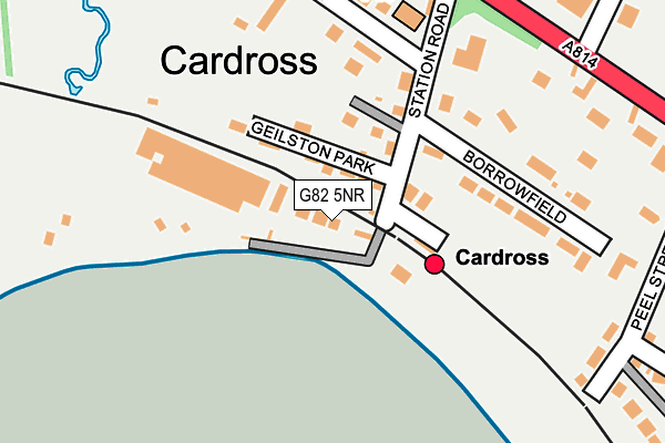 G82 5NR map - OS OpenMap – Local (Ordnance Survey)