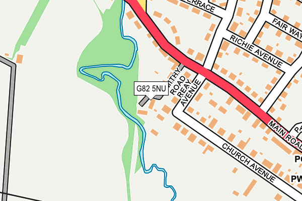 G82 5NU map - OS OpenMap – Local (Ordnance Survey)