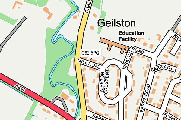 G82 5PQ map - OS OpenMap – Local (Ordnance Survey)