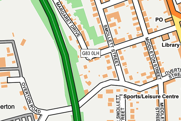 G83 0LH map - OS OpenMap – Local (Ordnance Survey)