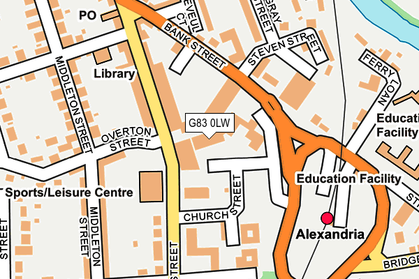 G83 0LW map - OS OpenMap – Local (Ordnance Survey)
