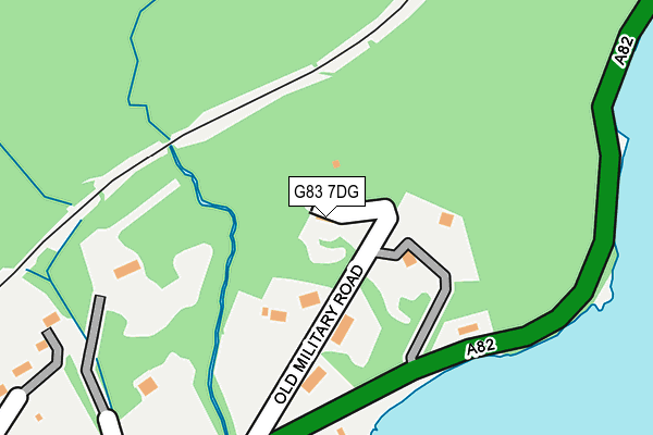 G83 7DG map - OS OpenMap – Local (Ordnance Survey)