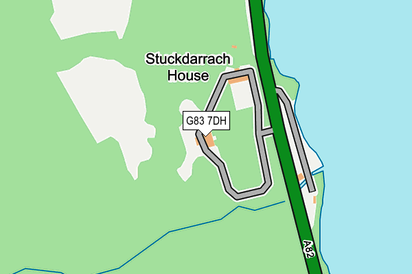 G83 7DH map - OS OpenMap – Local (Ordnance Survey)