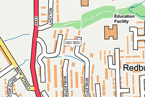 G83 9DG map - OS OpenMap – Local (Ordnance Survey)