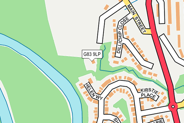 G83 9LP map - OS OpenMap – Local (Ordnance Survey)