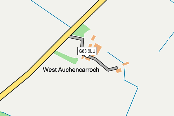 G83 9LU map - OS OpenMap – Local (Ordnance Survey)