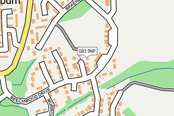 G83 9NP map - OS OpenMap – Local (Ordnance Survey)
