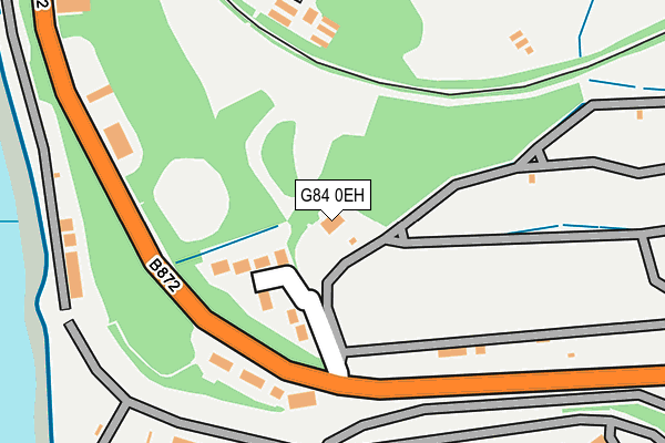 G84 0EH map - OS OpenMap – Local (Ordnance Survey)