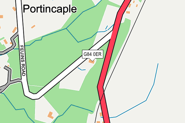 G84 0ER map - OS OpenMap – Local (Ordnance Survey)