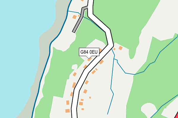 G84 0EU map - OS OpenMap – Local (Ordnance Survey)
