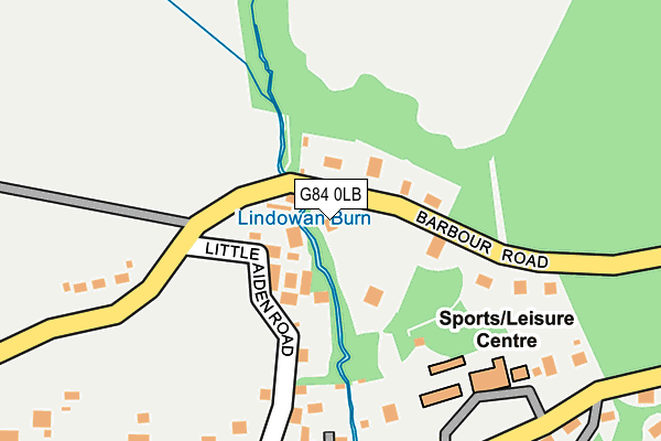 G84 0LB map - OS OpenMap – Local (Ordnance Survey)