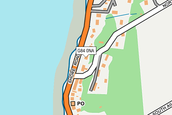 G84 0NA map - OS OpenMap – Local (Ordnance Survey)