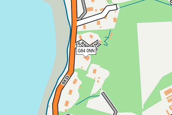 G84 0NN map - OS OpenMap – Local (Ordnance Survey)