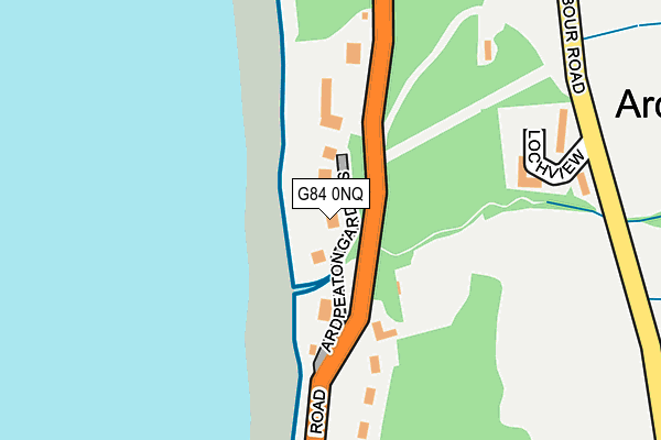 G84 0NQ map - OS OpenMap – Local (Ordnance Survey)