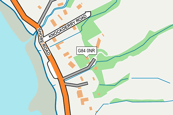 G84 0NR map - OS OpenMap – Local (Ordnance Survey)