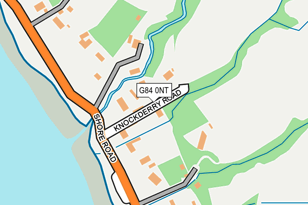 G84 0NT map - OS OpenMap – Local (Ordnance Survey)