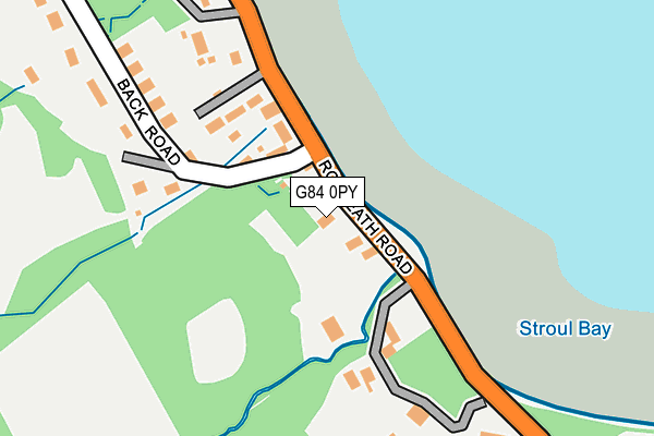 G84 0PY map - OS OpenMap – Local (Ordnance Survey)