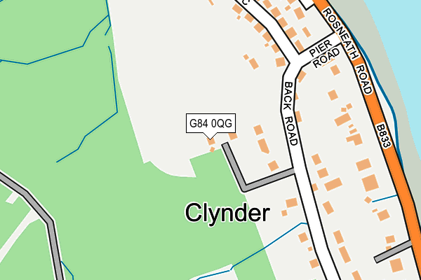 G84 0QG map - OS OpenMap – Local (Ordnance Survey)