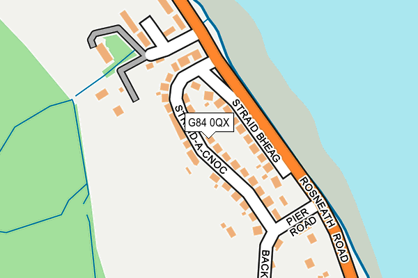 G84 0QX map - OS OpenMap – Local (Ordnance Survey)