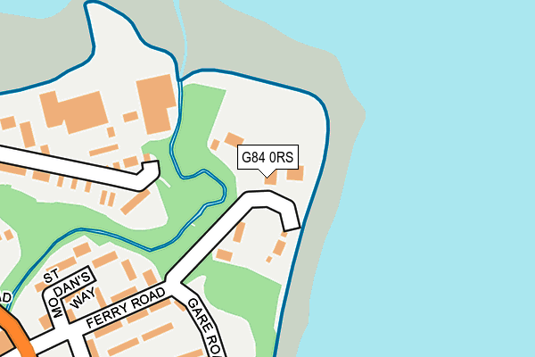G84 0RS map - OS OpenMap – Local (Ordnance Survey)