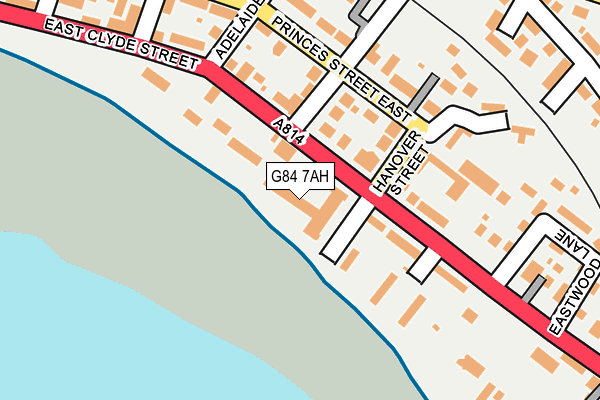 G84 7AH map - OS OpenMap – Local (Ordnance Survey)