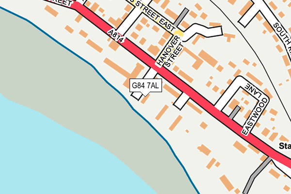 G84 7AL map - OS OpenMap – Local (Ordnance Survey)