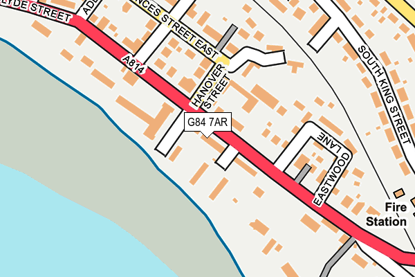 G84 7AR map - OS OpenMap – Local (Ordnance Survey)