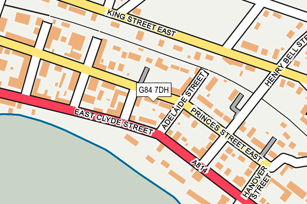 G84 7DH map - OS OpenMap – Local (Ordnance Survey)