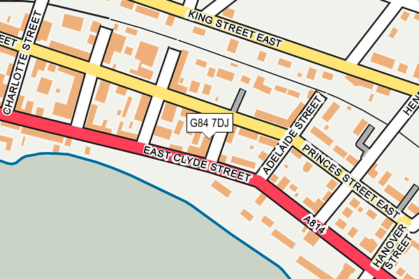 G84 7DJ map - OS OpenMap – Local (Ordnance Survey)