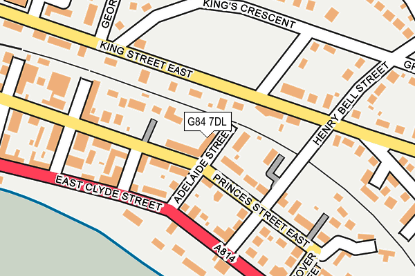 G84 7DL map - OS OpenMap – Local (Ordnance Survey)