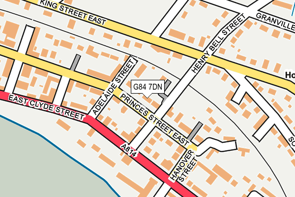 G84 7DN map - OS OpenMap – Local (Ordnance Survey)