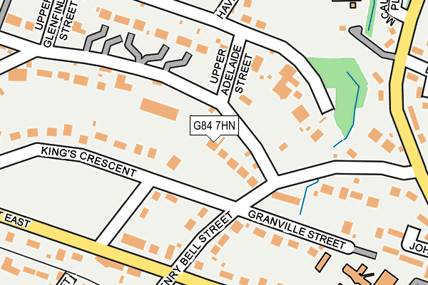 G84 7HN map - OS OpenMap – Local (Ordnance Survey)