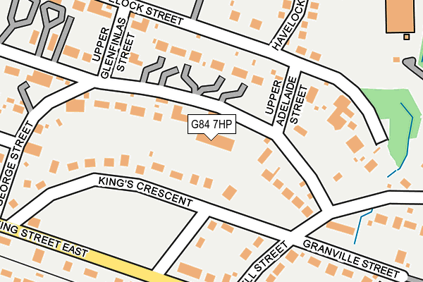 G84 7HP map - OS OpenMap – Local (Ordnance Survey)