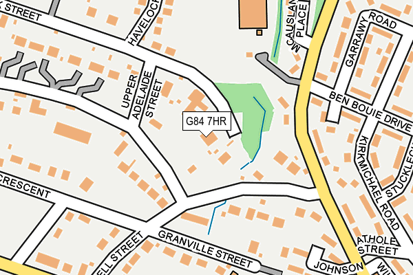 G84 7HR map - OS OpenMap – Local (Ordnance Survey)