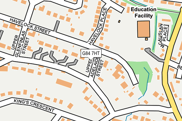 G84 7HT map - OS OpenMap – Local (Ordnance Survey)