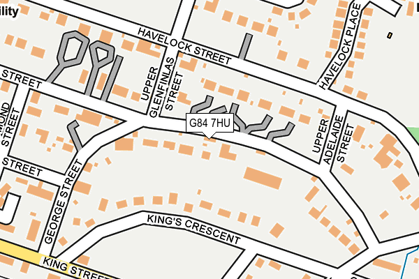 G84 7HU map - OS OpenMap – Local (Ordnance Survey)