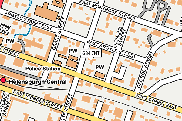 G84 7NT map - OS OpenMap – Local (Ordnance Survey)