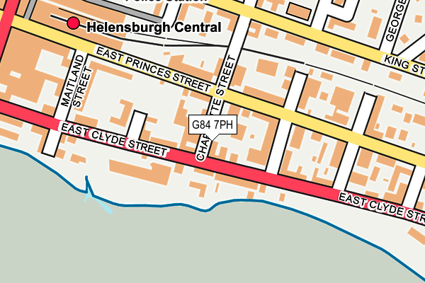 G84 7PH map - OS OpenMap – Local (Ordnance Survey)